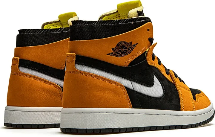 Air Jordan 1 Zoom Air "Black/Monarch" sneakers - Image 3