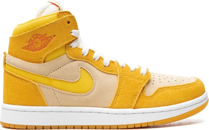 Air Jordan 1 Zoom Air CMFT 2 "Yellow Ochre/Tour Yellow-Pale Vanilla-Safety" sneakers