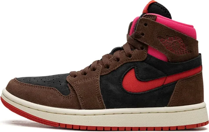 Air Jordan 1 Zoom Air CMFT "Cacao Wow/Picante Red/Black/Hyper Pink" sneakers - Image 5