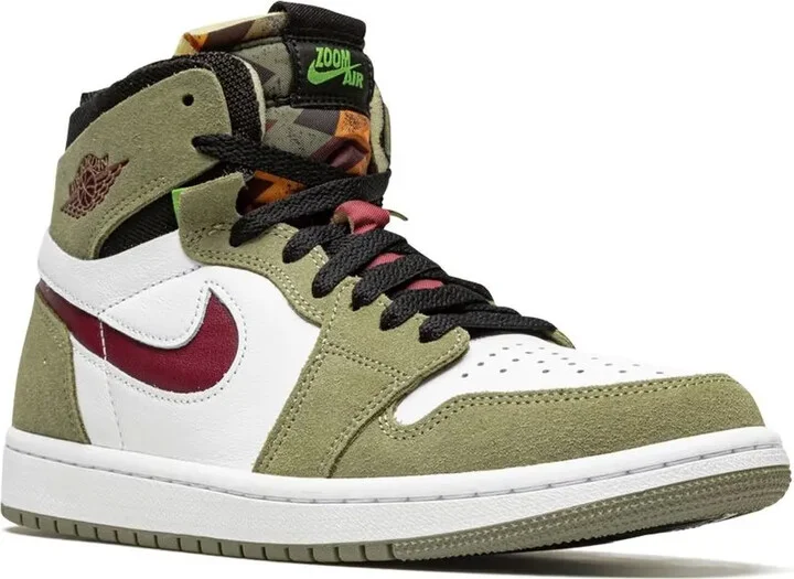 Air Jordan 1 Zoom CMFT "Neutral Olive" sneakers - Image 2