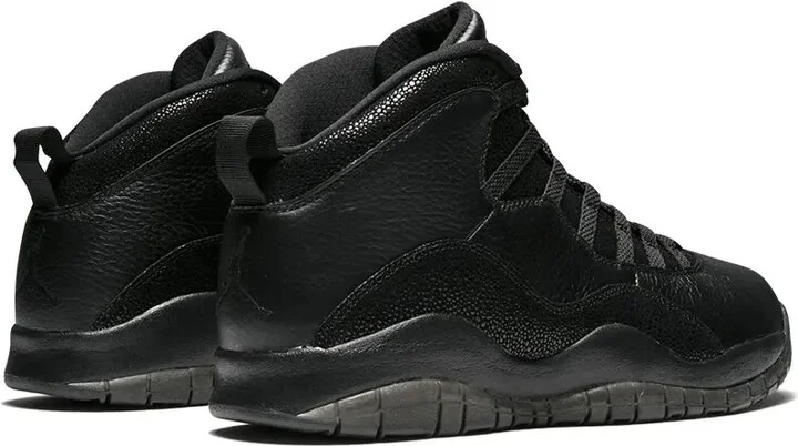 Air Jordan 10 Retro OVO "Black/Metallic Gold" sneakers - Image 3