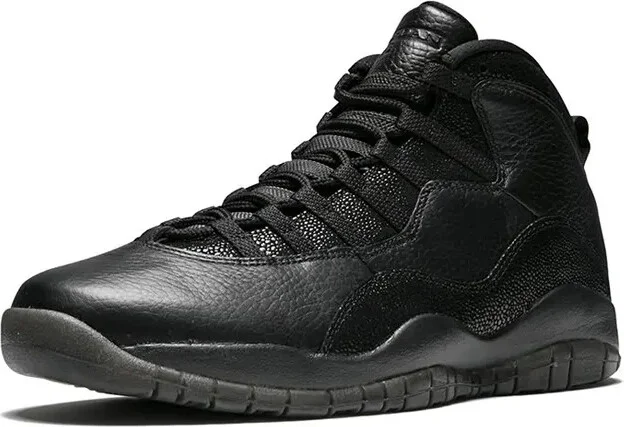 Air Jordan 10 Retro OVO "Black/Metallic Gold" sneakers - Image 4
