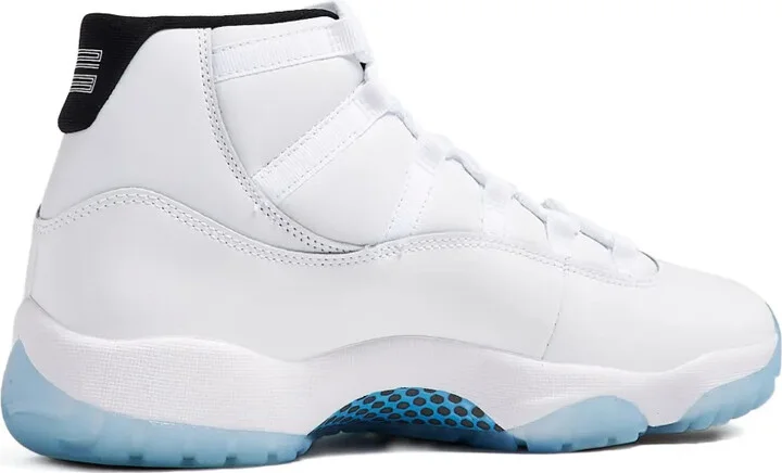 Air Jordan 11 high-top silhouette athletic sneakers - Image 3