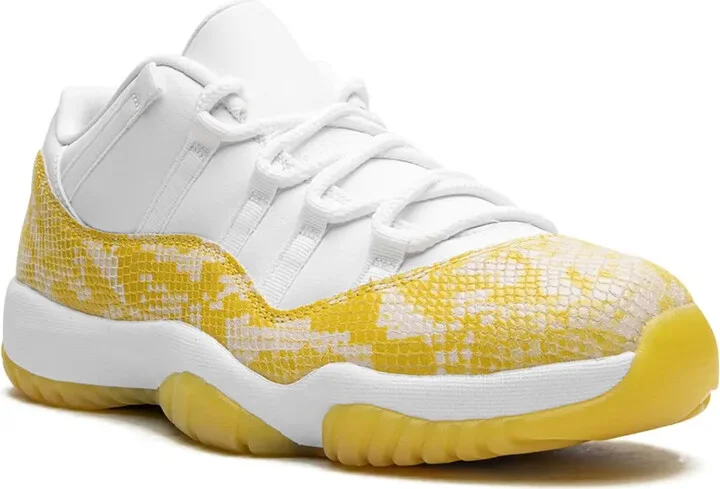 Air Jordan 11 Low "Yellow Snakeskin" sneakers - Image 2