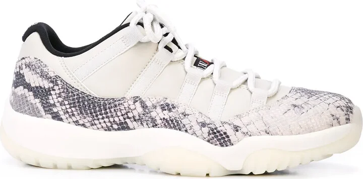 Air Jordan 11 Retro Low "Snakeskin Light Bone" sneakers
