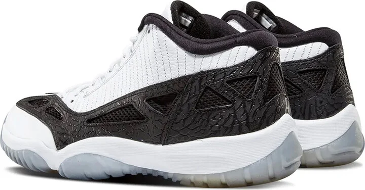 Air Jordan 11 Retro Low "White/Metallic Silver/Black" sneakers - Image 2
