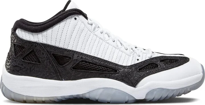 Air Jordan 11 Retro Low "White/Metallic Silver/Black" sneakers