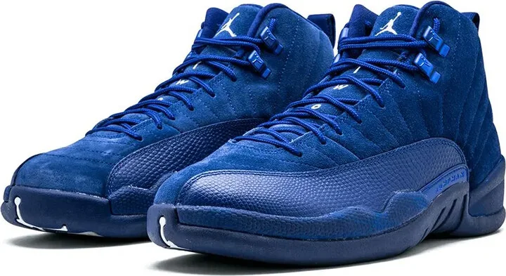 Air Jordan 12 Retro "Deep Royal Suede" sneakers - Image 2