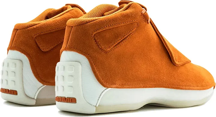 Air Jordan 18 suede pack campfire orange - Image 3