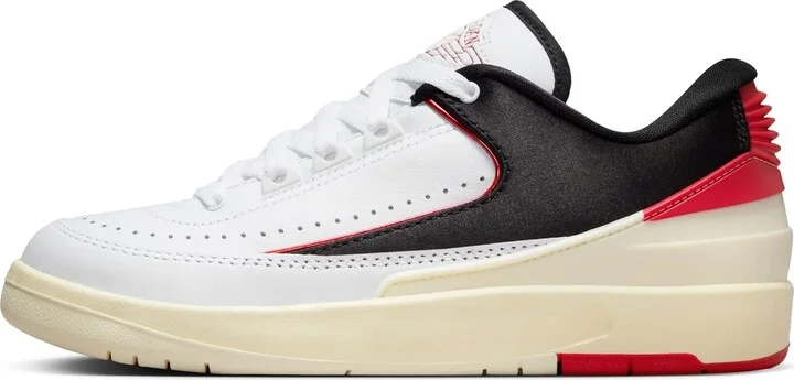 Air Jordan 2 Retro Low White/University Red-Black FD4849-106 Women's