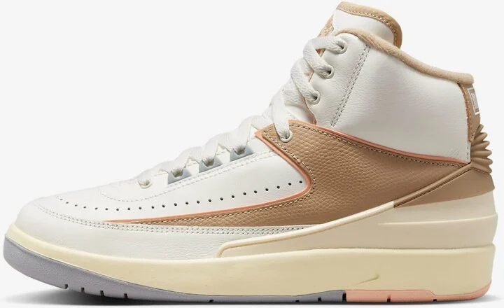 Air Jordan 2 Retro Sail/Desert-Sunset Haze-Muslin DX4400-118 Women's