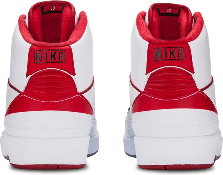 Air Jordan 2 Retro "White/Varsity Red" sneakers - Image 3