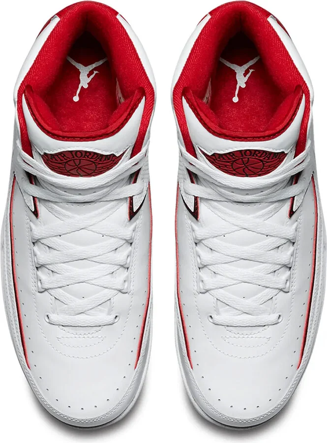 Air Jordan 2 Retro "White/Varsity Red" sneakers - Image 4