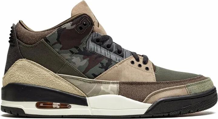 Air Jordan 3 "Patchwork Camo" sneakers