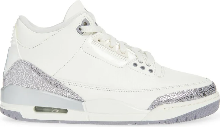 Air Jordan 3 Retro Basketball Sneaker - Image 3