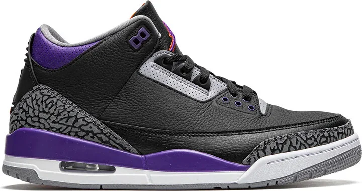 Air Jordan 3 Retro "Court Purple" sneakers