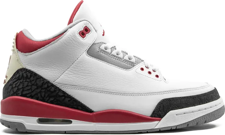 Air Jordan 3 Retro "Fire Red" sneakers