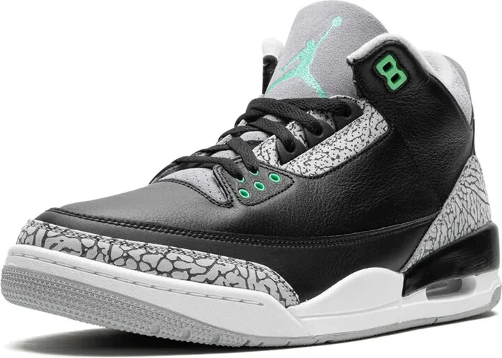 Air Jordan 3 Retro "Green Glow" sneakers - Image 4