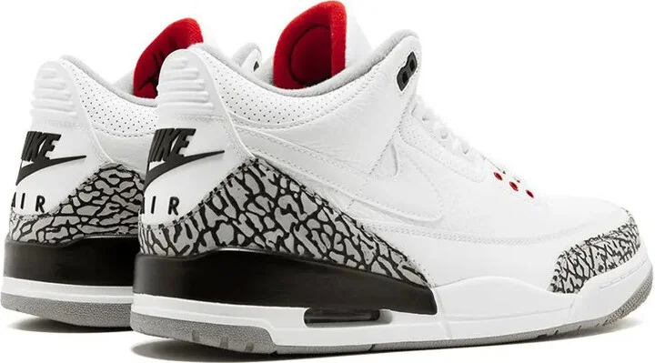 Air Jordan 3 Retro JTH NRG "White Cement" sneakers - Image 3