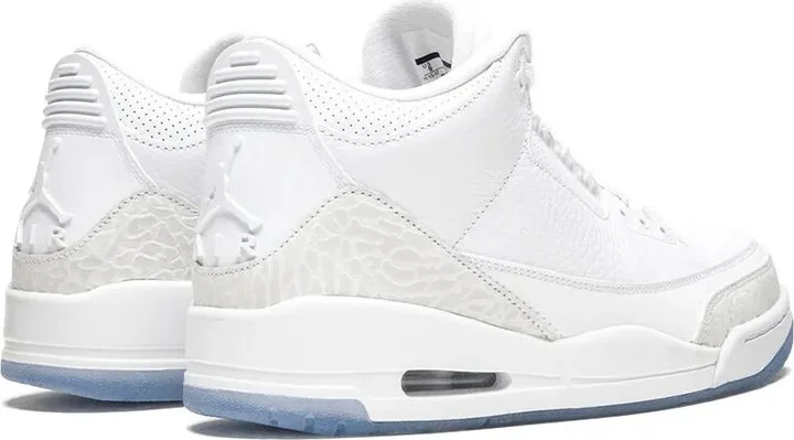 Air Jordan 3 Retro "Pure White" sneakers - Image 3