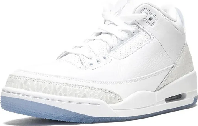 Air Jordan 3 Retro "Pure White" sneakers - Image 4