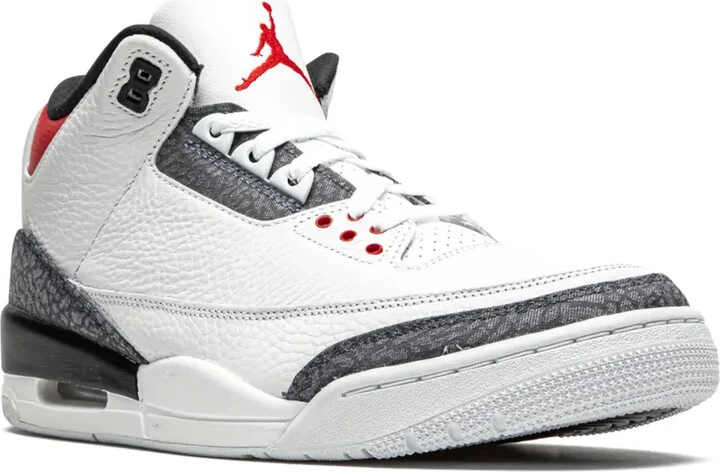 Air Jordan 3 Retro SE Denim "Fire Red Denim" sneakers - Image 2