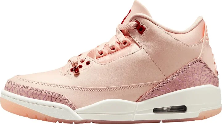 Air Jordan 3 Retro VDay Washed Coral/Gym Red-Sail HJ0178-600 Women's