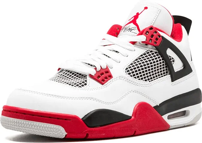 Air Jordan 4 Retro "Fire Red" sneakers - Image 4