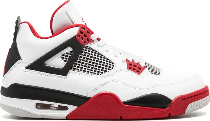 Air Jordan 4 Retro "Fire Red" sneakers