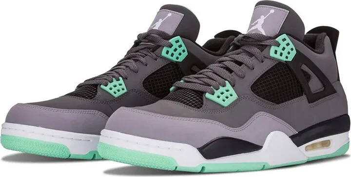 Air Jordan 4 Retro "Green Glow" sneakers - Image 2