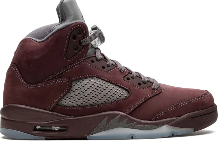 Air Jordan 5 "Burgundy" high-top sneakers