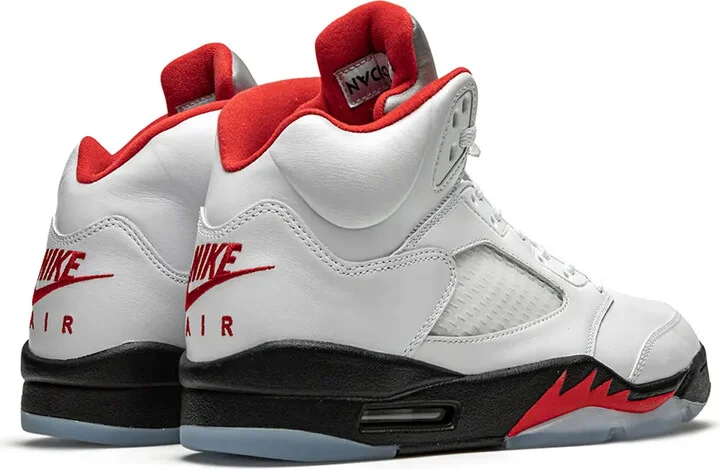 Air Jordan 5 Retro "Fire Red Silver Tongue 2020" sneakers - Image 3