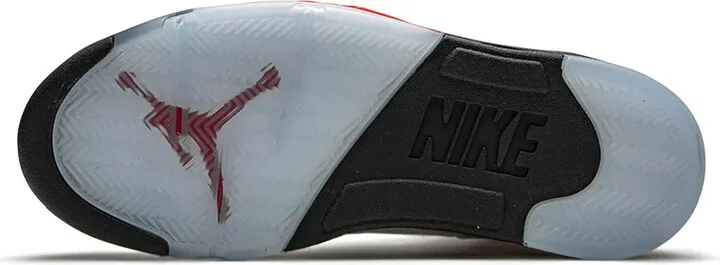 Air Jordan 5 Retro "Fire Red Silver Tongue 2020" sneakers - Image 4