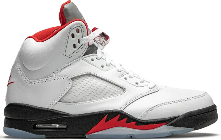 Air Jordan 5 Retro "Fire Red Silver Tongue 2020" sneakers