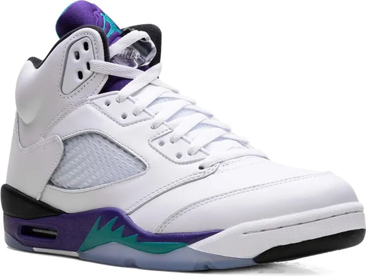 Air Jordan 5 Retro OG "New Emerald/Grape Ice" sneakers - Image 2