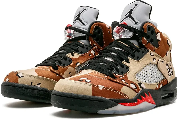 Air Jordan 5 Retro Supreme "Camo" sneakers - Image 2