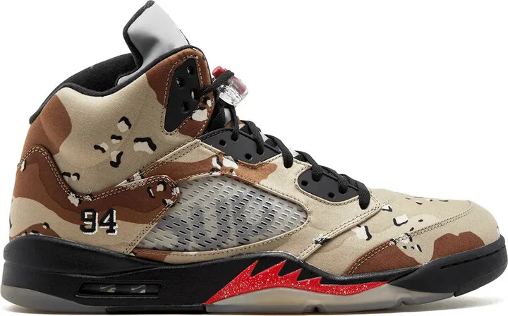 Air Jordan 5 Retro Supreme "Camo" sneakers
