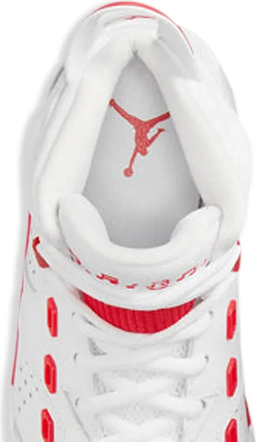 Air Jordan 6-17-23 "White/Fire Red" sneakers - Image 2
