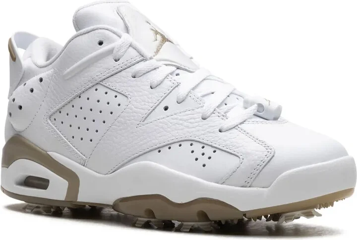 Air Jordan 6 Low Golf "White/Khaki" sneakers - Image 2