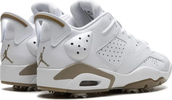 Air Jordan 6 Low Golf "White/Khaki" sneakers - Image 3