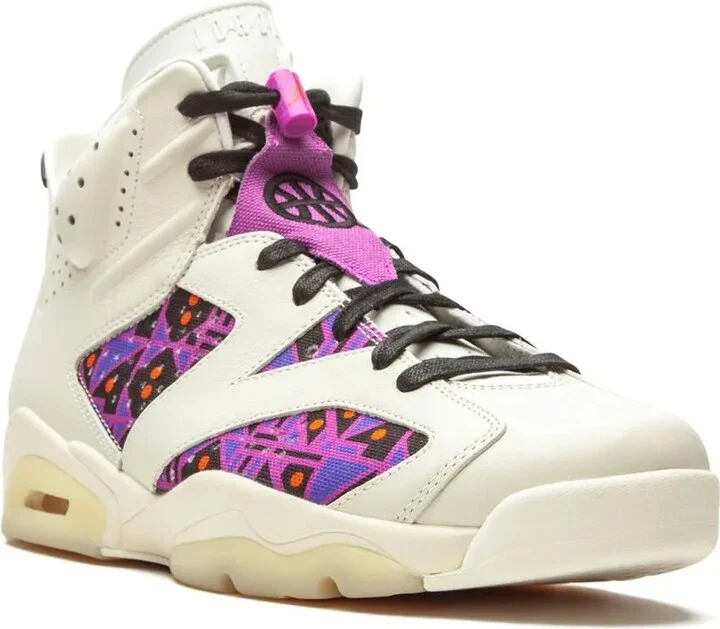 Air Jordan 6 "Quai 54 Purple" sneakers - Image 2