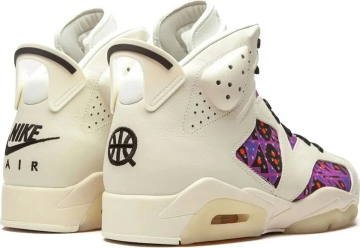 Air Jordan 6 "Quai 54 Purple" sneakers - Image 3
