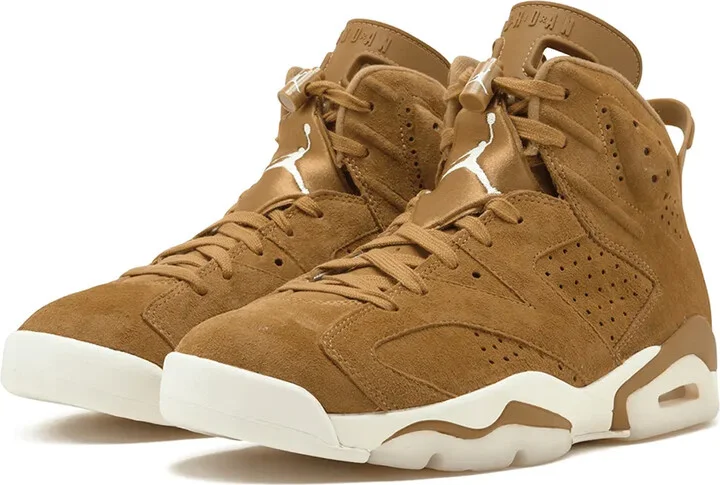 Air Jordan 6 Retro "Golden Harvest/Wheat" sneakers - Image 2