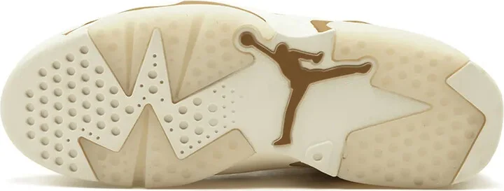 Air Jordan 6 Retro "Golden Harvest/Wheat" sneakers - Image 4