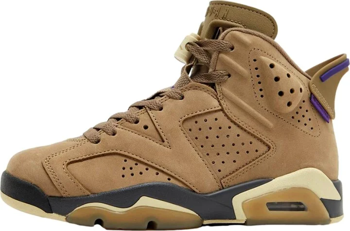 Air Jordan 6 Retro GTX Brown Kelp/Team Gold FD1643-300 Women's