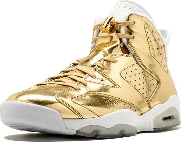 Air Jordan 6 Retro P1NNACLE "Metallic Gold/White" sneakers - Image 4