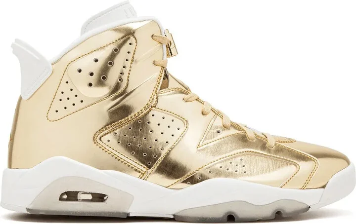 Air Jordan 6 Retro P1NNACLE "Metallic Gold/White" sneakers