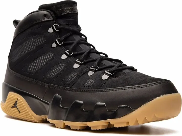 Air Jordan 9 "Black/Gum" boots - Image 2