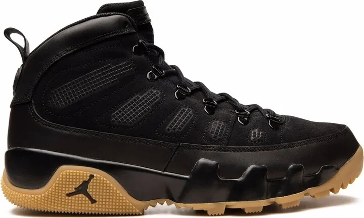 Air Jordan 9 "Black/Gum" boots