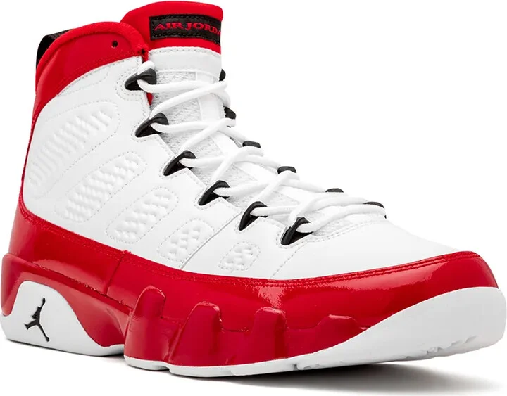 Air Jordan 9 "White/Red/Black" sneakers - Image 2